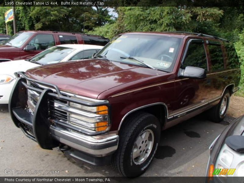 Burnt Red Metallic / Tan 1995 Chevrolet Tahoe LS 4x4