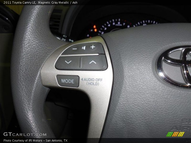 Magnetic Gray Metallic / Ash 2011 Toyota Camry LE
