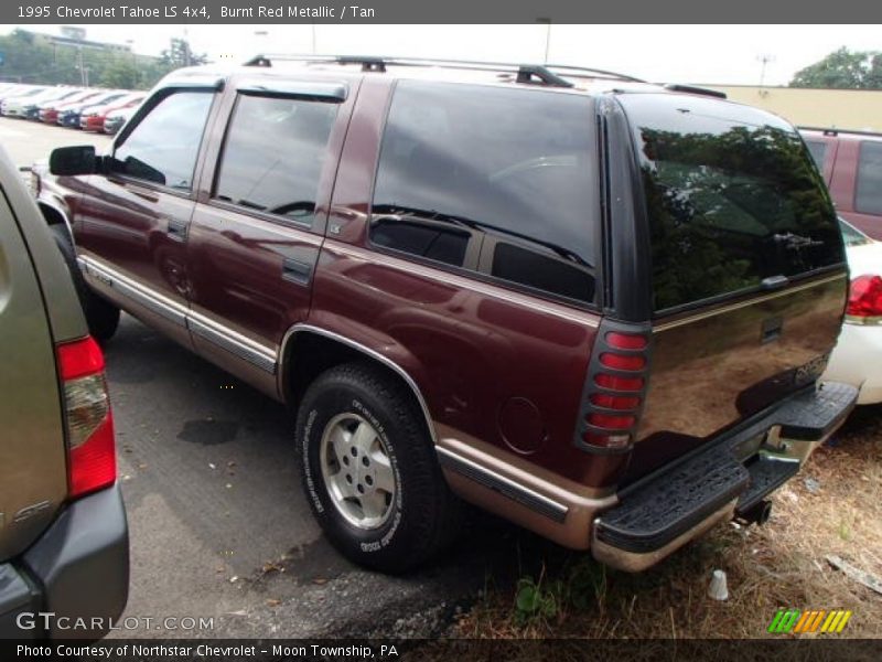 Burnt Red Metallic / Tan 1995 Chevrolet Tahoe LS 4x4