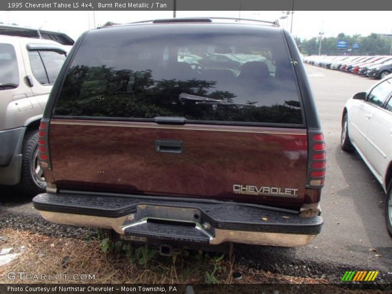 Burnt Red Metallic / Tan 1995 Chevrolet Tahoe LS 4x4