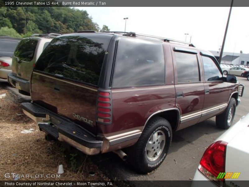Burnt Red Metallic / Tan 1995 Chevrolet Tahoe LS 4x4