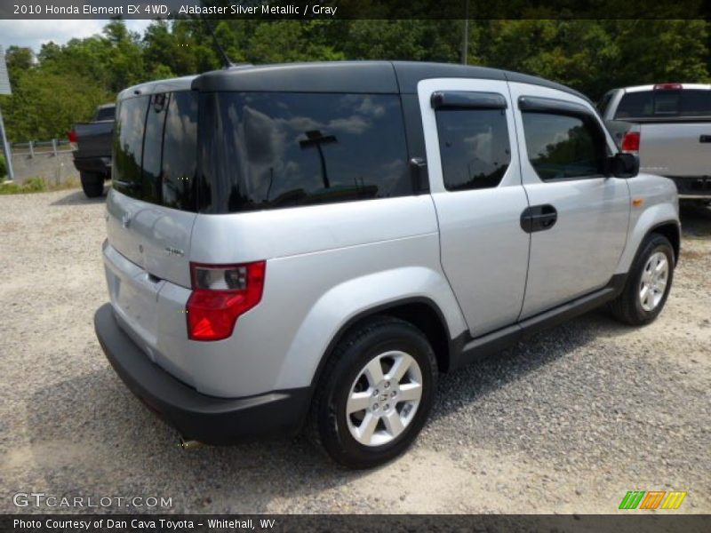 Alabaster Silver Metallic / Gray 2010 Honda Element EX 4WD