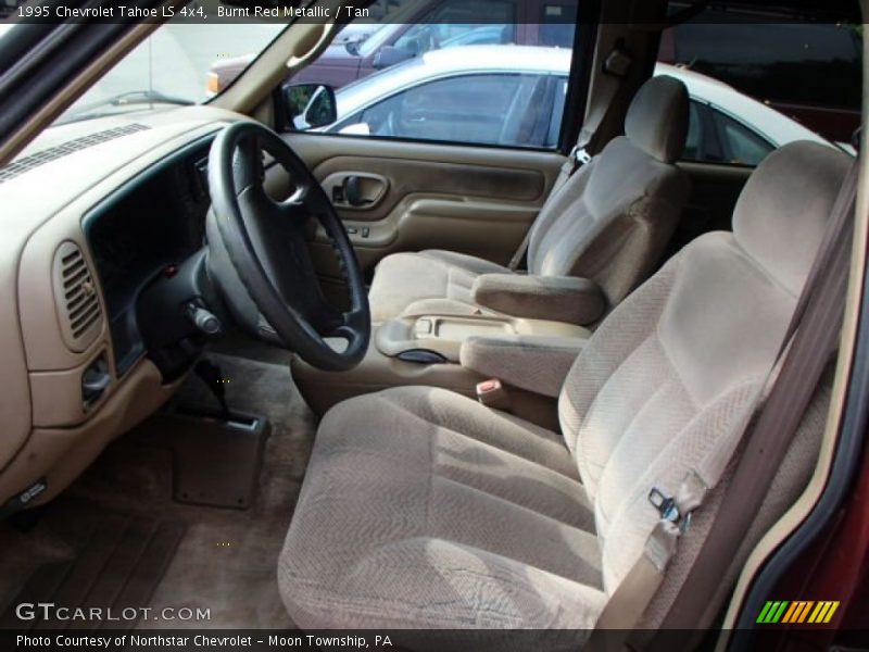 Burnt Red Metallic / Tan 1995 Chevrolet Tahoe LS 4x4