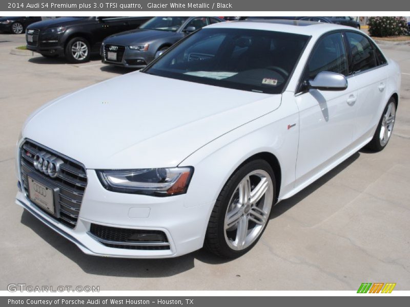 Glacier White Metallic / Black 2014 Audi S4 Premium plus 3.0 TFSI quattro