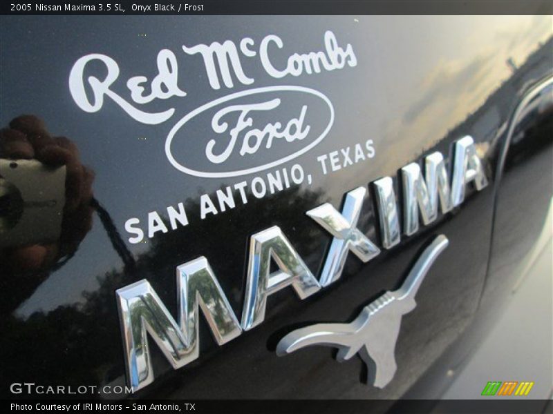 Onyx Black / Frost 2005 Nissan Maxima 3.5 SL