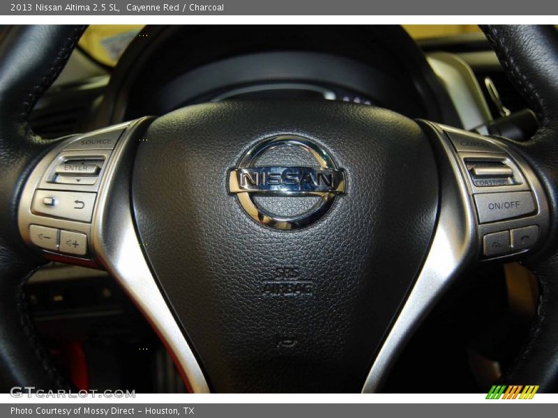 Cayenne Red / Charcoal 2013 Nissan Altima 2.5 SL