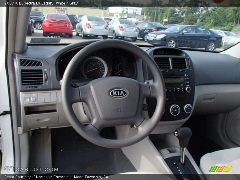 Dashboard of 2007 Spectra EX Sedan