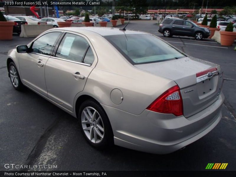 Smokestone Metallic / Camel 2010 Ford Fusion SEL V6