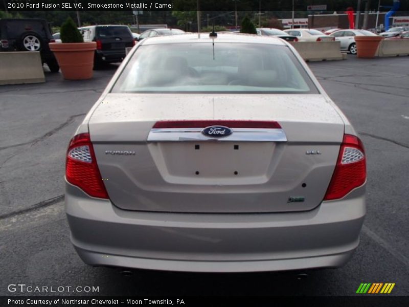 Smokestone Metallic / Camel 2010 Ford Fusion SEL V6