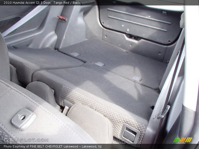 Tango Red / Black 2010 Hyundai Accent GS 3 Door
