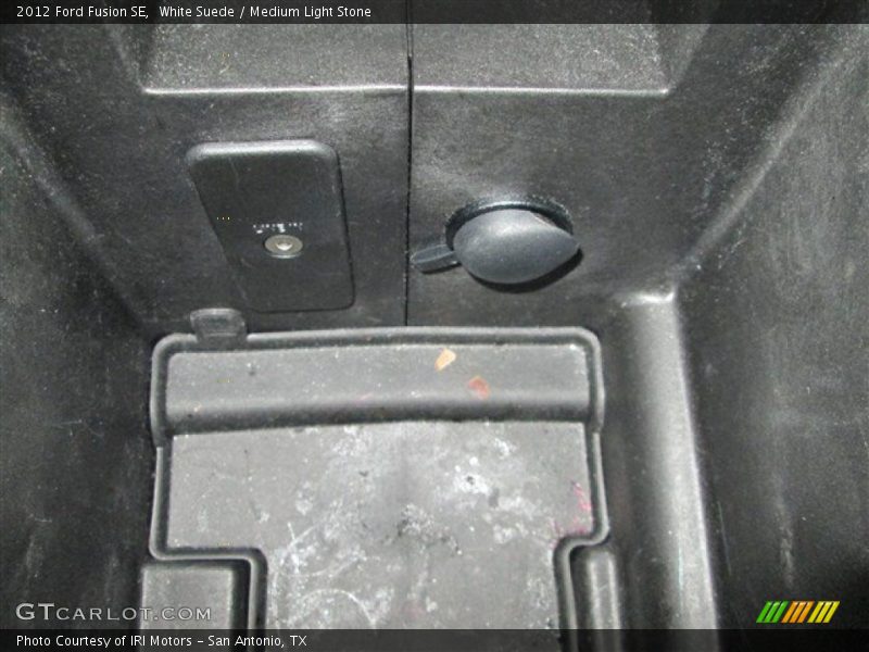 White Suede / Medium Light Stone 2012 Ford Fusion SE