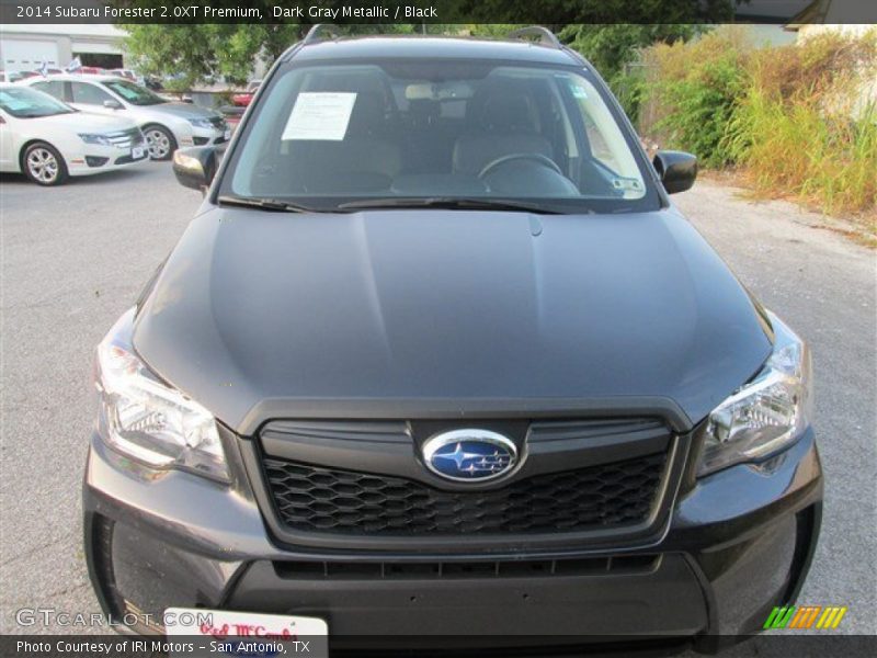 Dark Gray Metallic / Black 2014 Subaru Forester 2.0XT Premium
