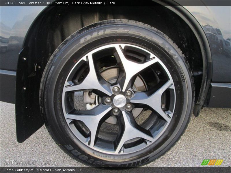 Dark Gray Metallic / Black 2014 Subaru Forester 2.0XT Premium