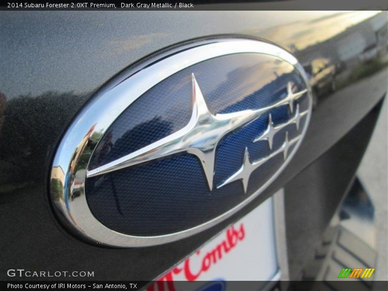 Dark Gray Metallic / Black 2014 Subaru Forester 2.0XT Premium