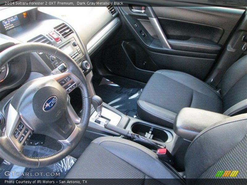 Dark Gray Metallic / Black 2014 Subaru Forester 2.0XT Premium