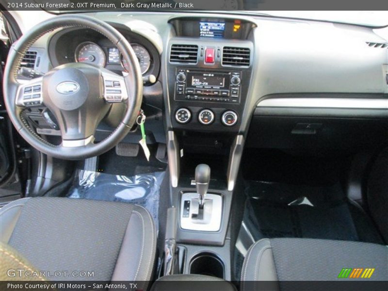 Dark Gray Metallic / Black 2014 Subaru Forester 2.0XT Premium