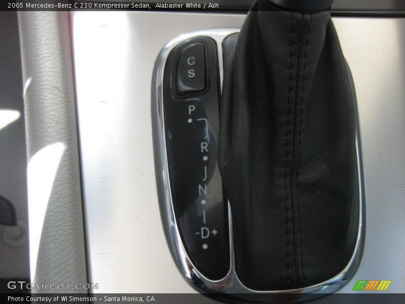 Alabaster White / Ash 2005 Mercedes-Benz C 230 Kompressor Sedan