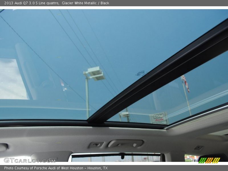 Glacier White Metallic / Black 2013 Audi Q7 3.0 S Line quattro