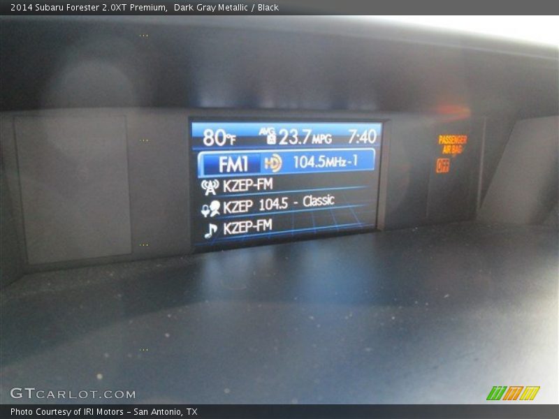 Dark Gray Metallic / Black 2014 Subaru Forester 2.0XT Premium