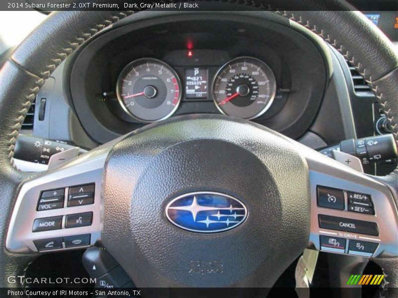 Dark Gray Metallic / Black 2014 Subaru Forester 2.0XT Premium