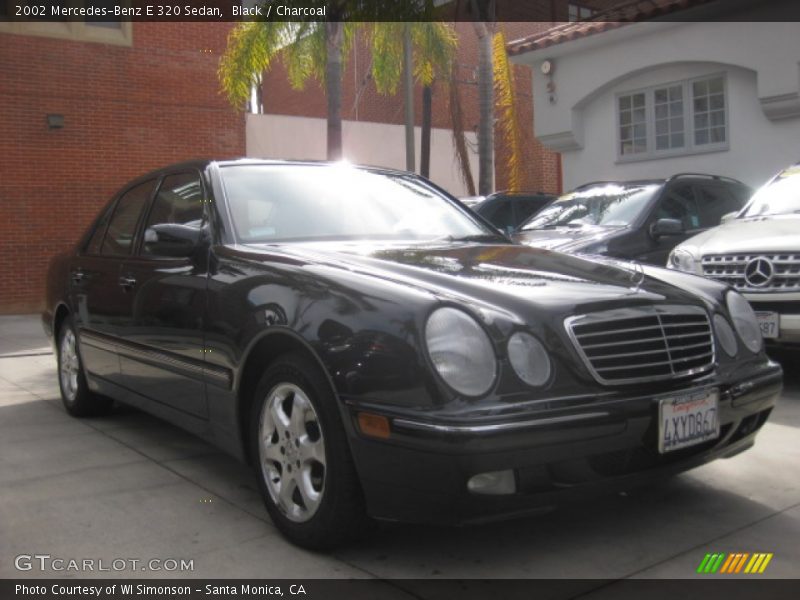 Black / Charcoal 2002 Mercedes-Benz E 320 Sedan