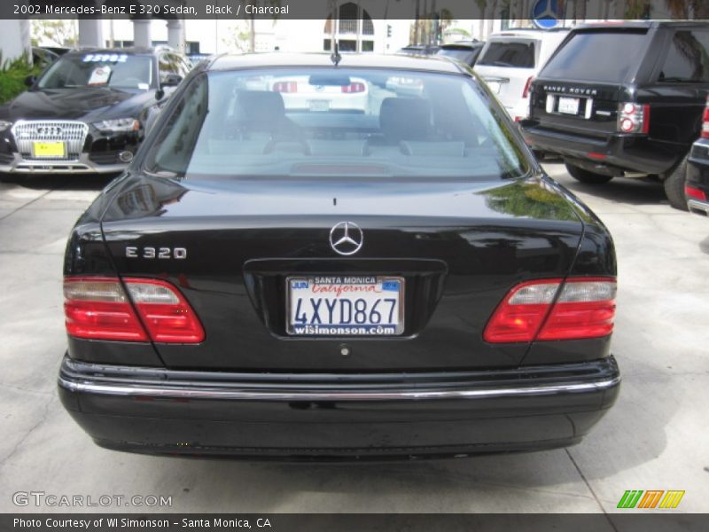 Black / Charcoal 2002 Mercedes-Benz E 320 Sedan