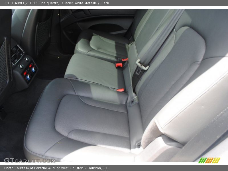 Glacier White Metallic / Black 2013 Audi Q7 3.0 S Line quattro