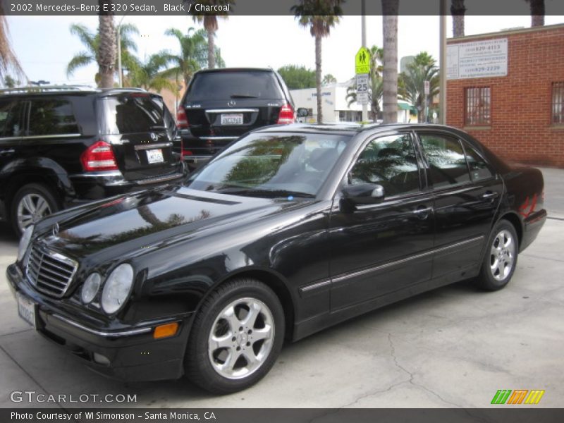 Black / Charcoal 2002 Mercedes-Benz E 320 Sedan