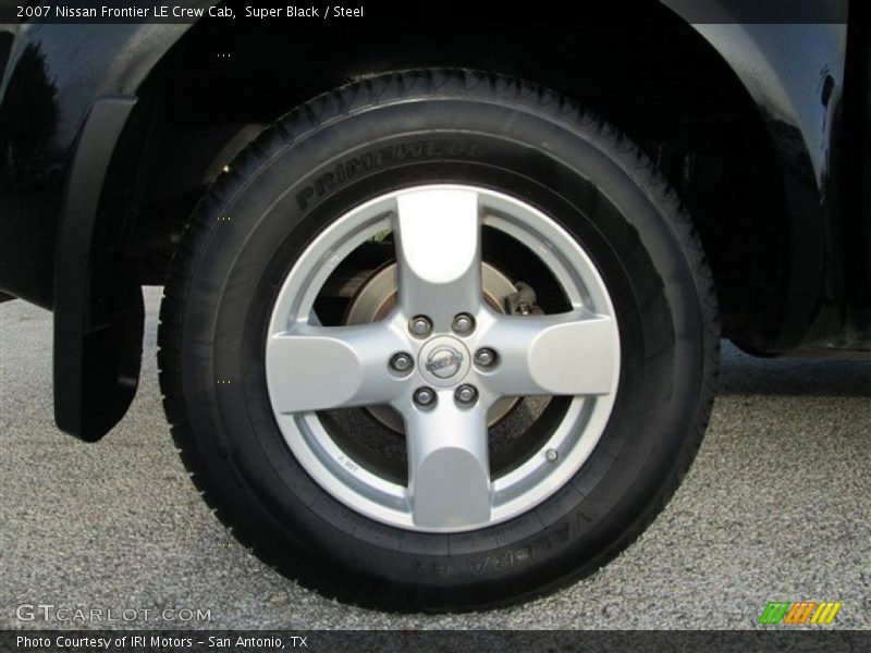 Super Black / Steel 2007 Nissan Frontier LE Crew Cab