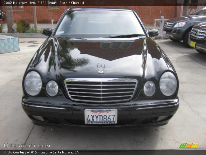 Black / Charcoal 2002 Mercedes-Benz E 320 Sedan