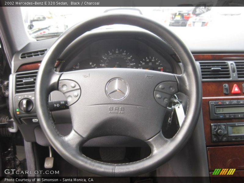 Black / Charcoal 2002 Mercedes-Benz E 320 Sedan