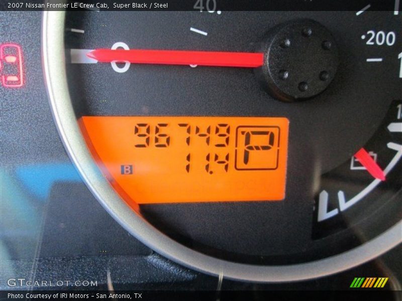 Super Black / Steel 2007 Nissan Frontier LE Crew Cab