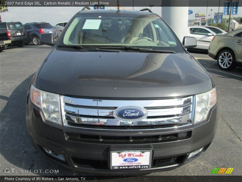 Carbon Metallic / Medium Light Stone 2007 Ford Edge SEL