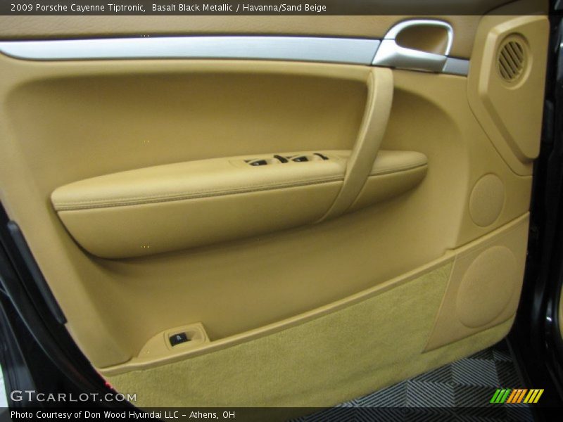 Basalt Black Metallic / Havanna/Sand Beige 2009 Porsche Cayenne Tiptronic