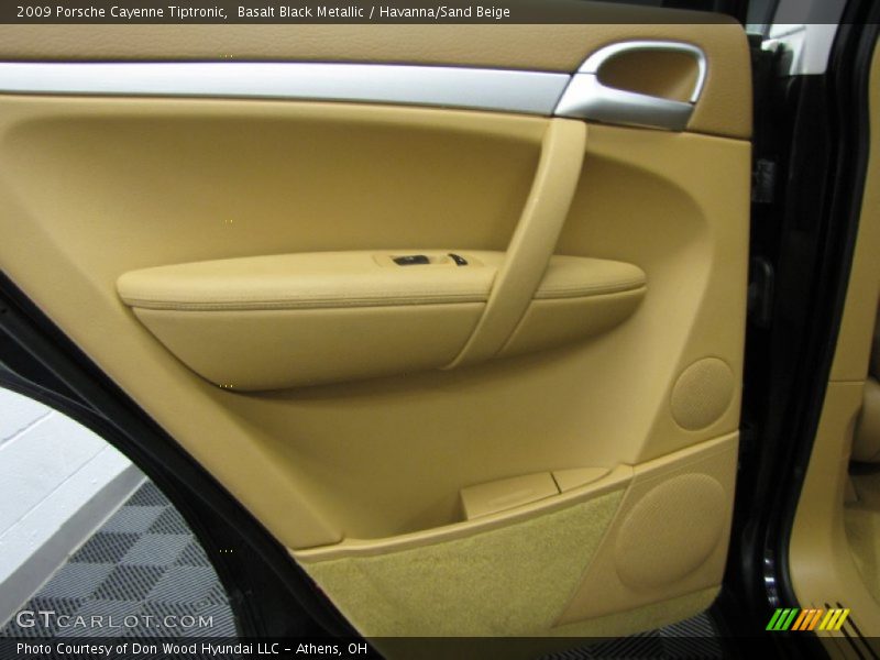 Basalt Black Metallic / Havanna/Sand Beige 2009 Porsche Cayenne Tiptronic