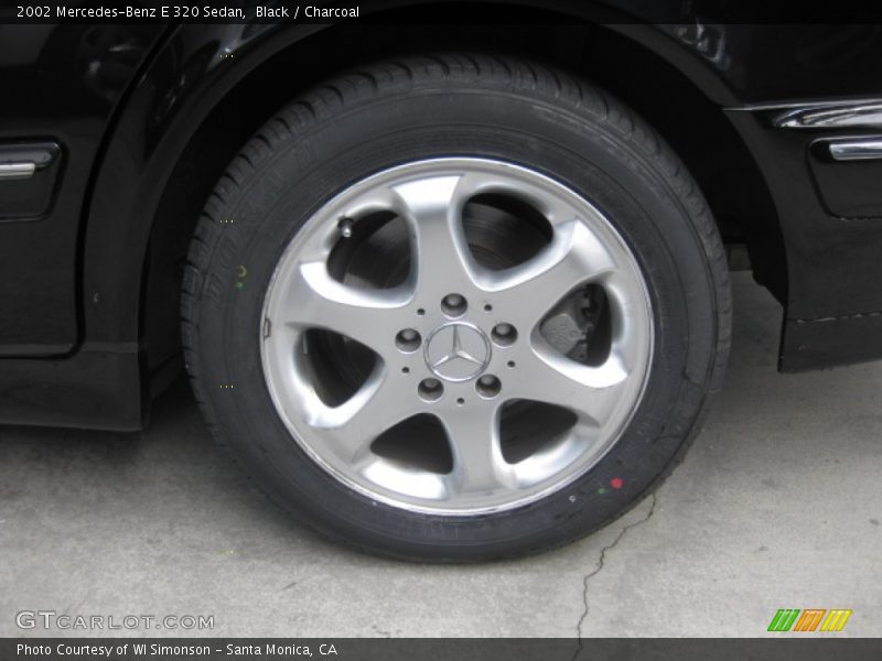 Black / Charcoal 2002 Mercedes-Benz E 320 Sedan