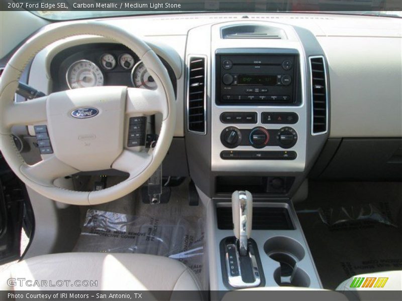 Carbon Metallic / Medium Light Stone 2007 Ford Edge SEL