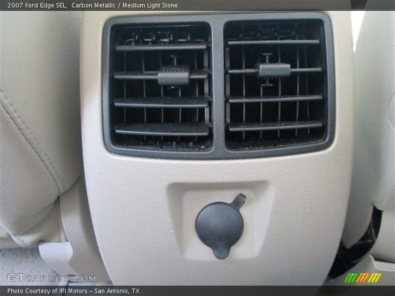 Carbon Metallic / Medium Light Stone 2007 Ford Edge SEL
