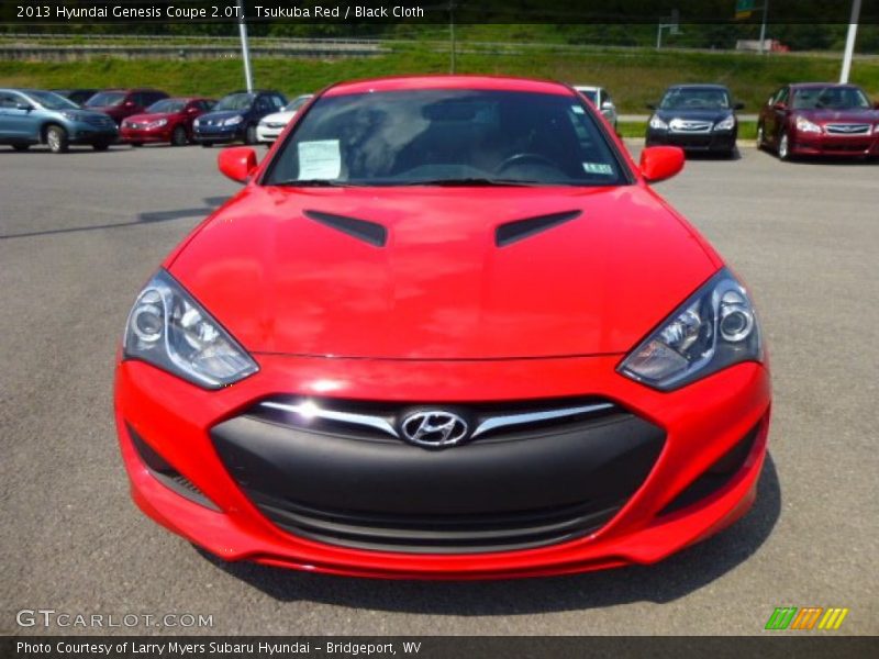 Tsukuba Red / Black Cloth 2013 Hyundai Genesis Coupe 2.0T