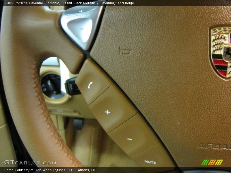 Basalt Black Metallic / Havanna/Sand Beige 2009 Porsche Cayenne Tiptronic