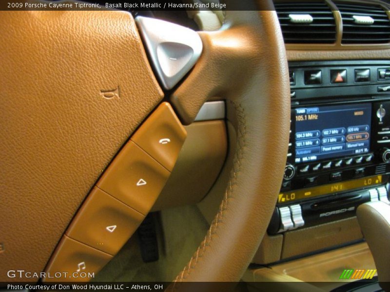 Basalt Black Metallic / Havanna/Sand Beige 2009 Porsche Cayenne Tiptronic