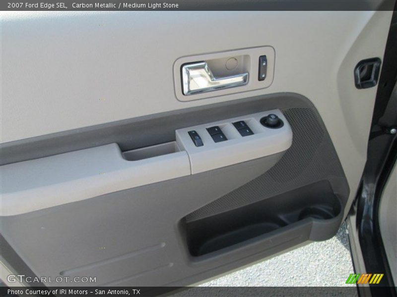 Carbon Metallic / Medium Light Stone 2007 Ford Edge SEL