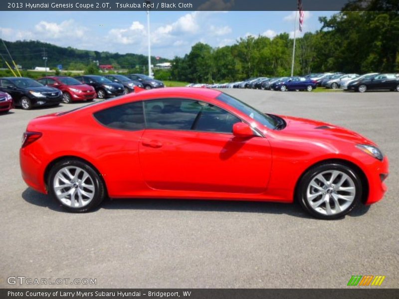 Tsukuba Red / Black Cloth 2013 Hyundai Genesis Coupe 2.0T