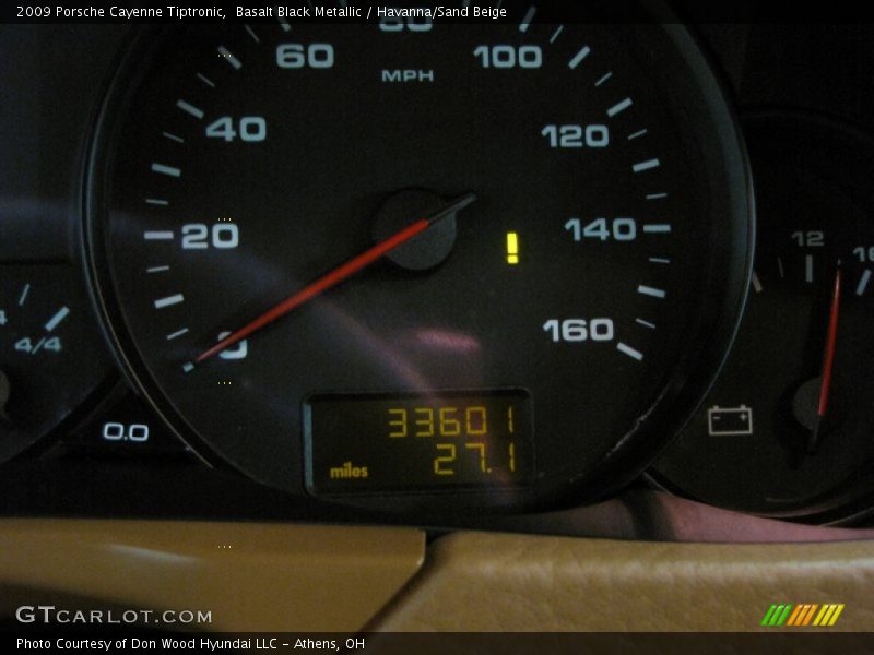 Basalt Black Metallic / Havanna/Sand Beige 2009 Porsche Cayenne Tiptronic