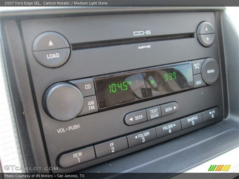 Carbon Metallic / Medium Light Stone 2007 Ford Edge SEL