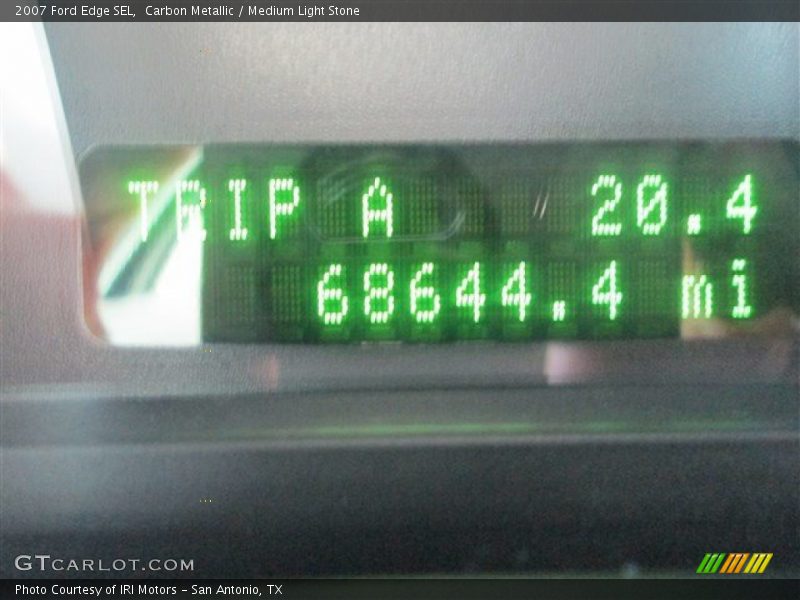 Carbon Metallic / Medium Light Stone 2007 Ford Edge SEL