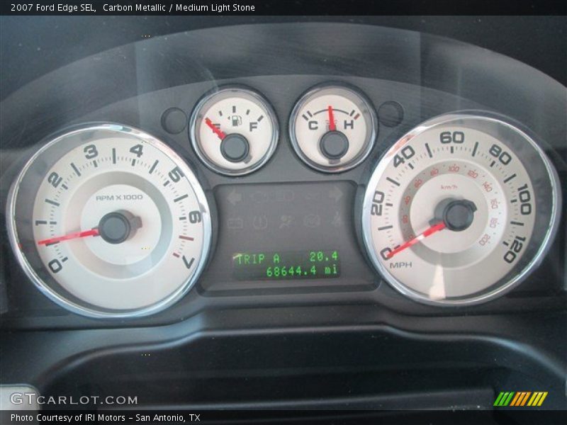 Carbon Metallic / Medium Light Stone 2007 Ford Edge SEL