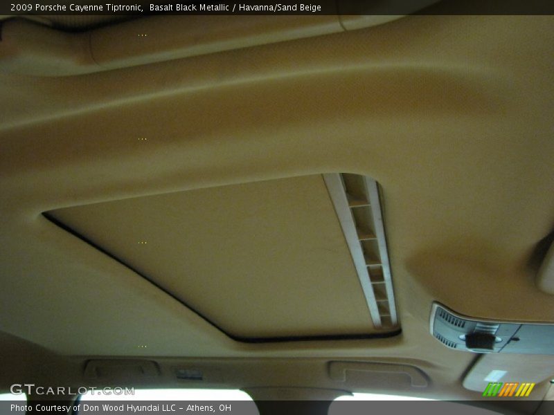 Basalt Black Metallic / Havanna/Sand Beige 2009 Porsche Cayenne Tiptronic