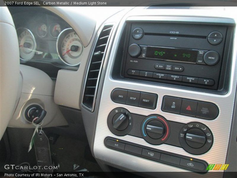 Carbon Metallic / Medium Light Stone 2007 Ford Edge SEL