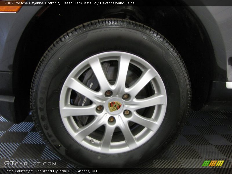 Basalt Black Metallic / Havanna/Sand Beige 2009 Porsche Cayenne Tiptronic